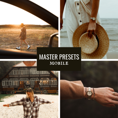 LIGHTROOM STARTER + MASTER PRESETS MOBILE
