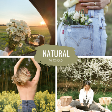 LIGHTROOM STARTER + NATURAL PRESETS MOBILE